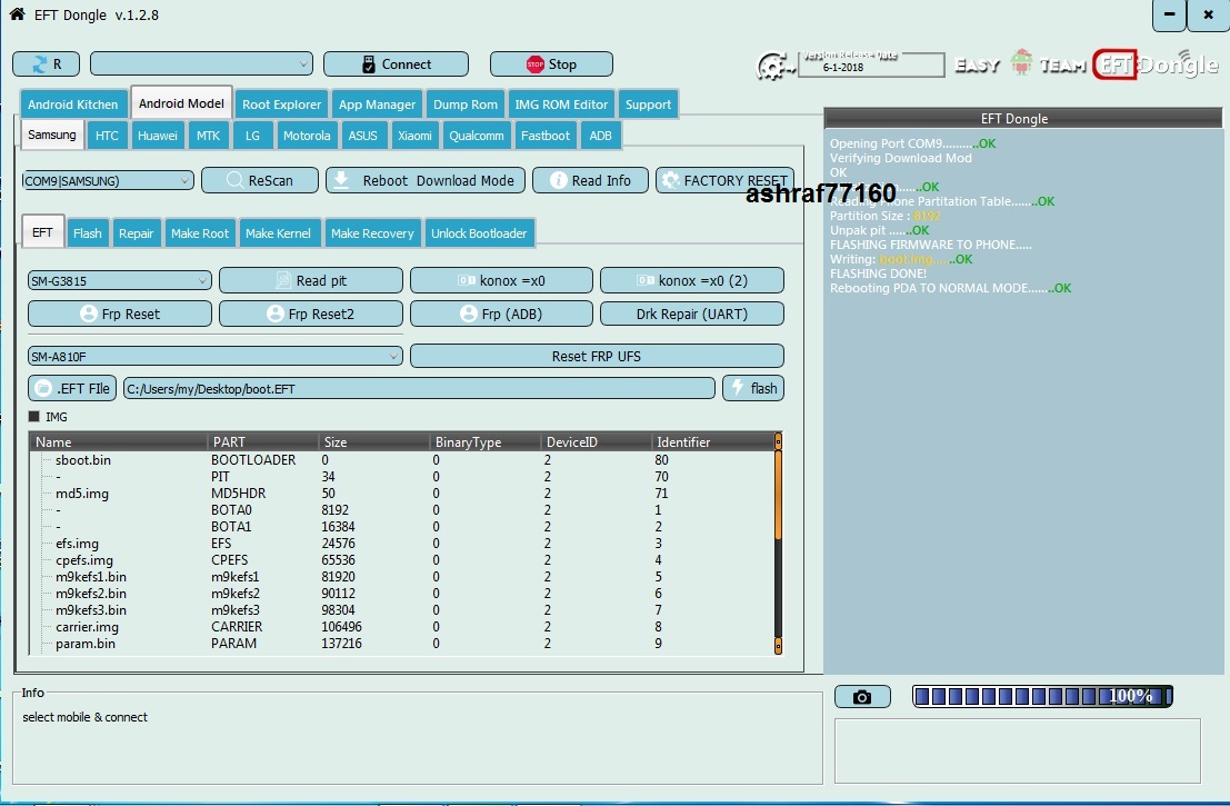 EFT Dongle Success Reports by ashraf77160