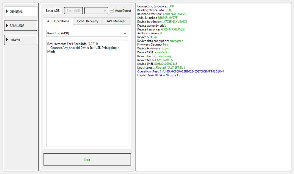 A705F  U3 ROOTED BY #EFT_Pro0o0 ♥