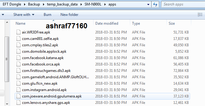 EFT Dongle Success Reports by ashraf77160
