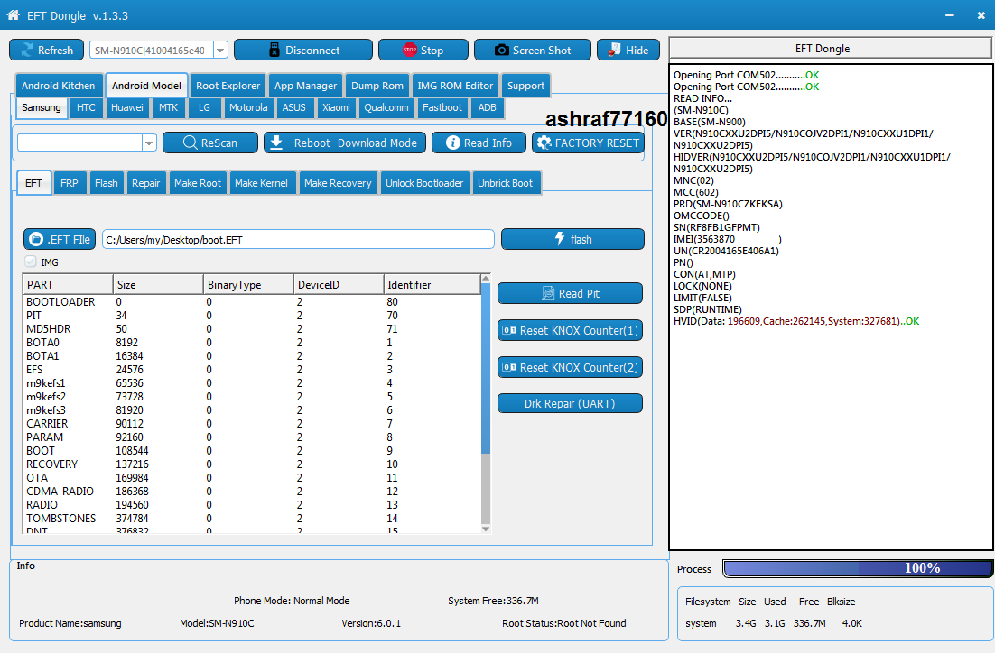 EFT Dongle Success Reports by ashraf77160