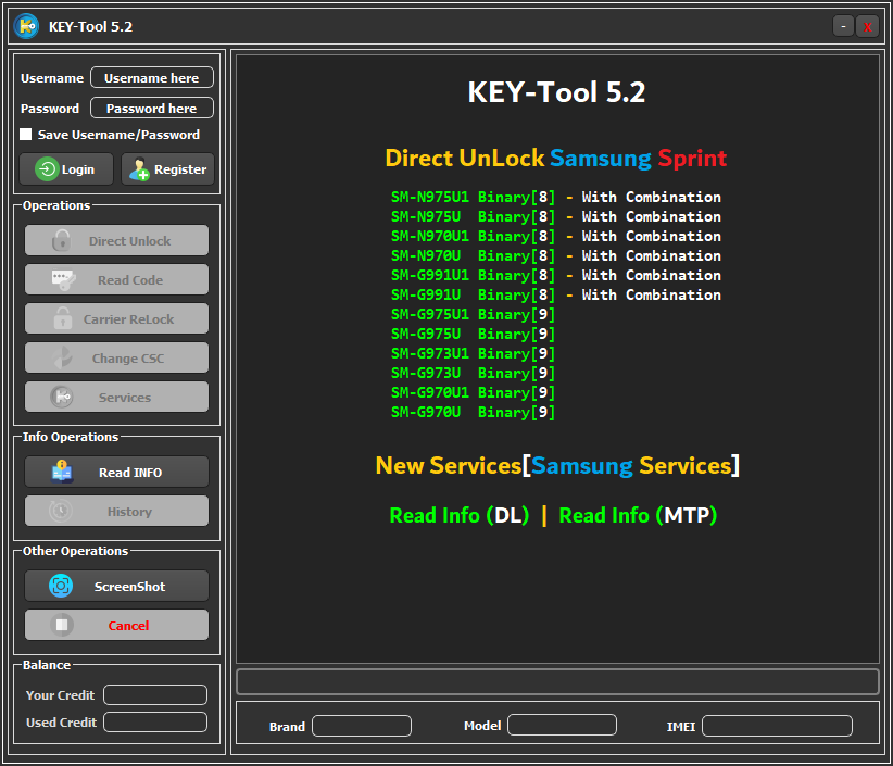 KEY-Tool 5.2 - Direct UnLock Samsung Sprint New Sec ✅