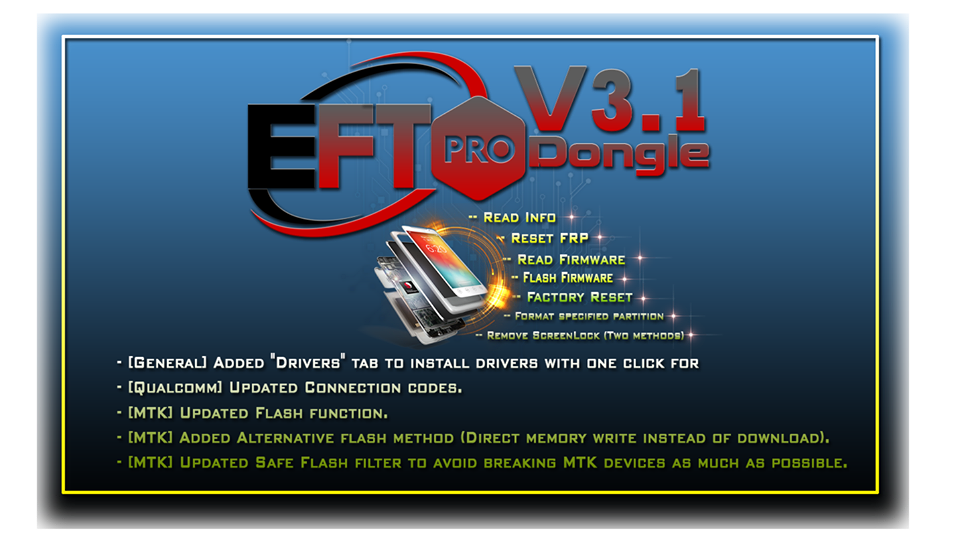 EFT Dongle Update v3.1 is released