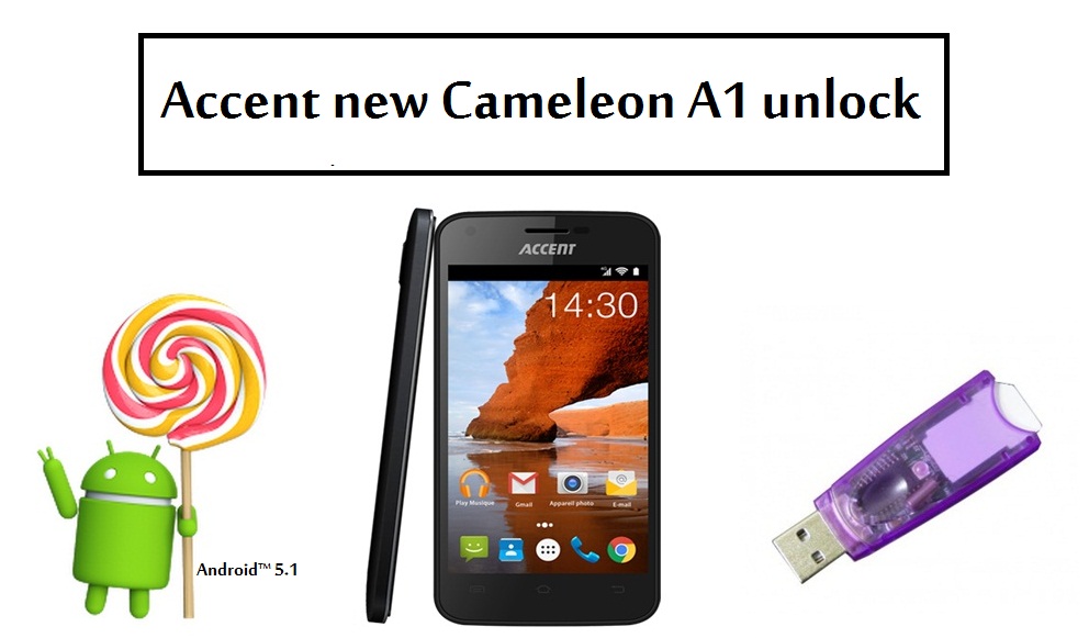��� ����� �� ���� Accent new Cameleon A1 unlock Box cm2mtk