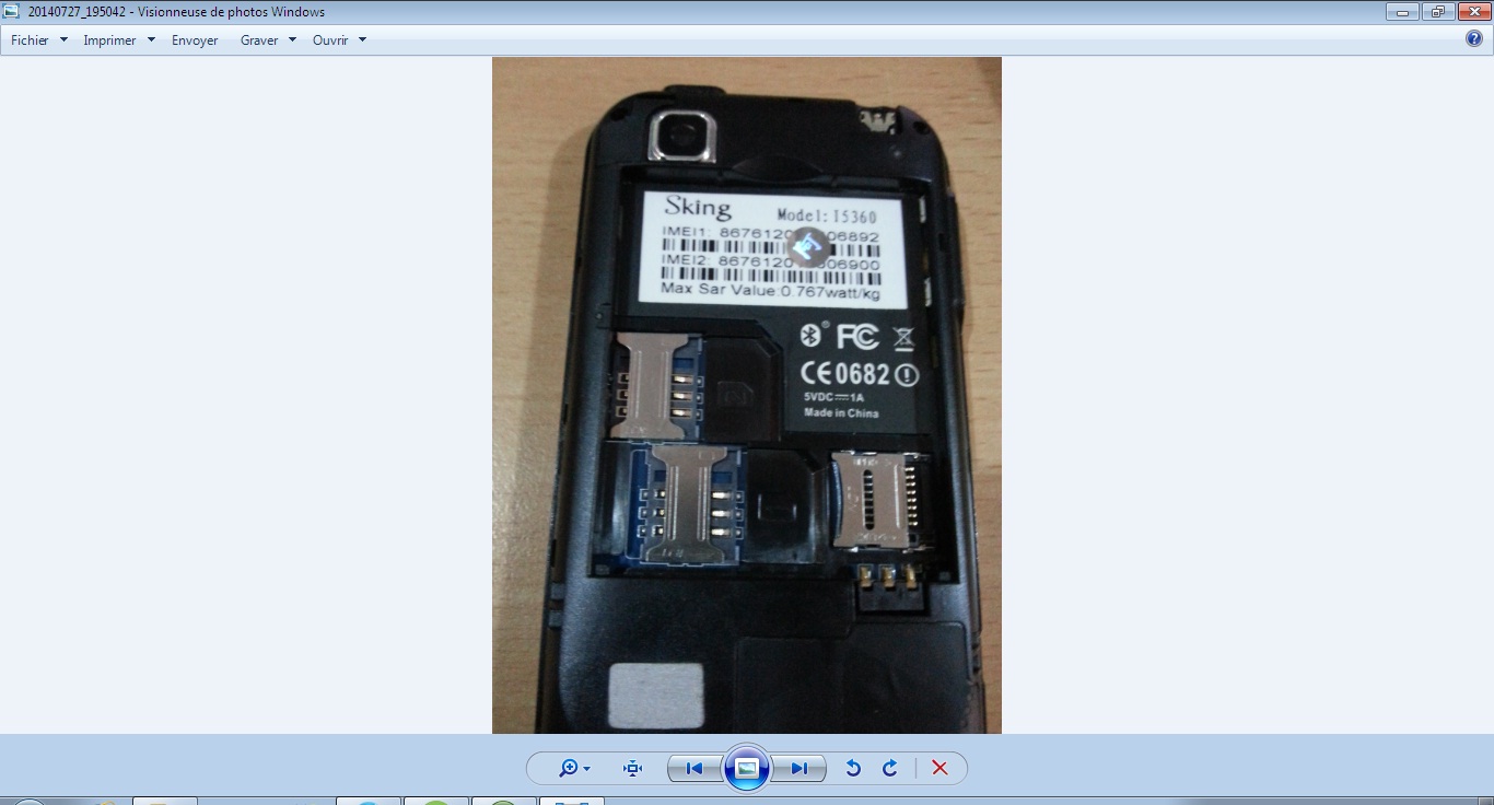 ����� �� ���� model I5360