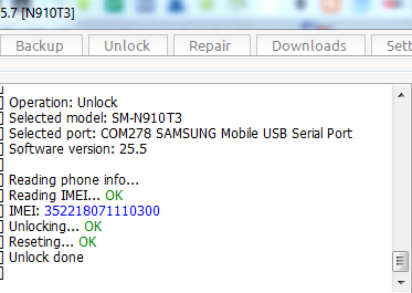 �� ����� �� ������ ����� N910T ��� Z3X