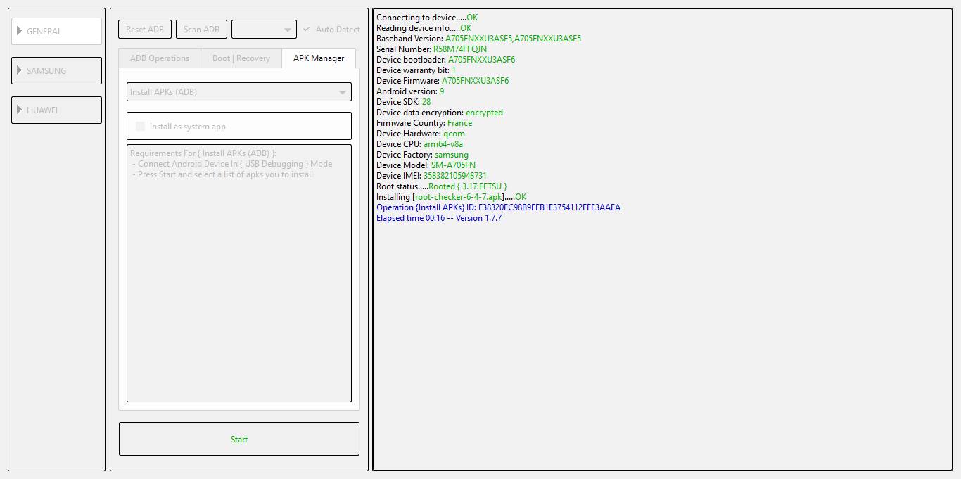 samsung a705fn u3 root
