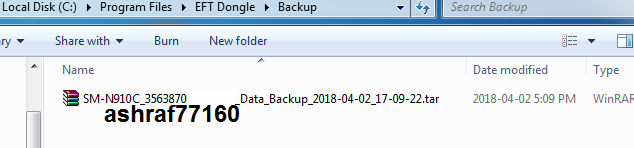 EFT Dongle Success Reports by ashraf77160