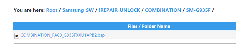 compination samsung via bst dongle