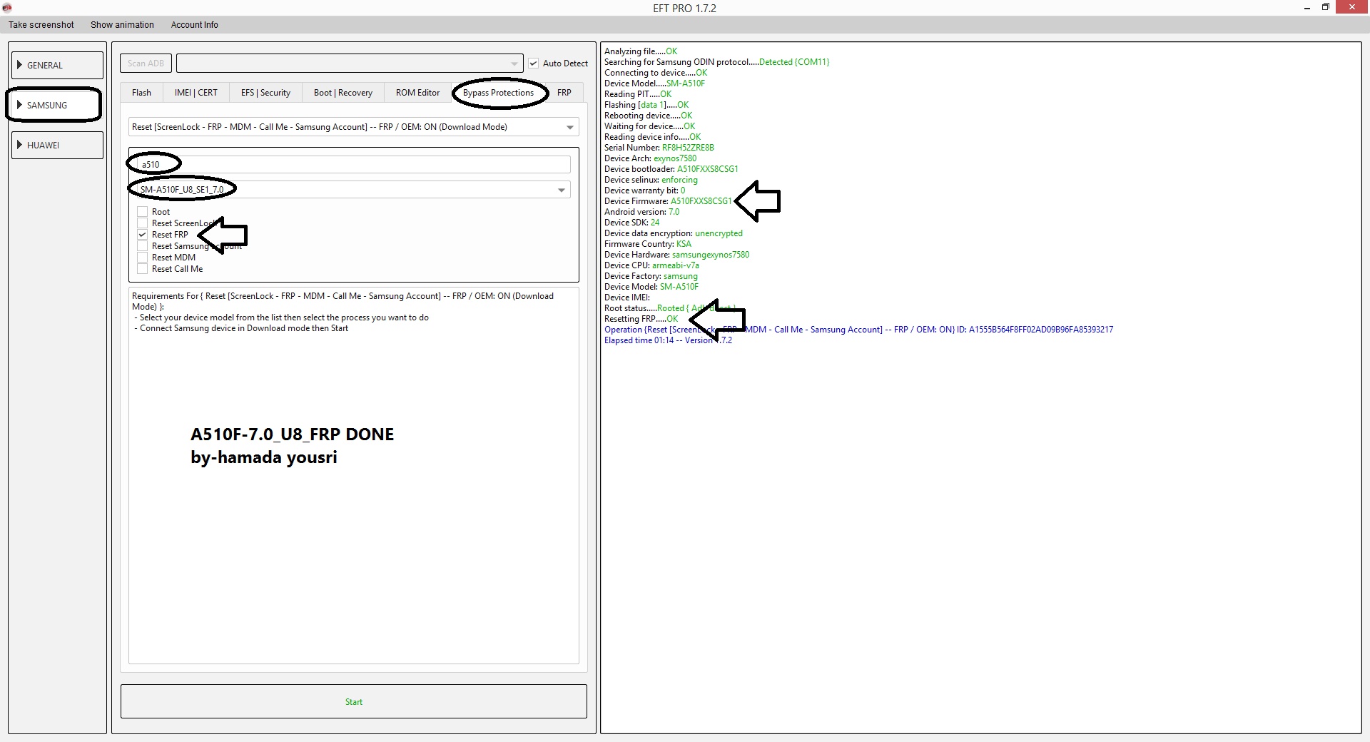 A510F-7.0-U8-FRP DONE