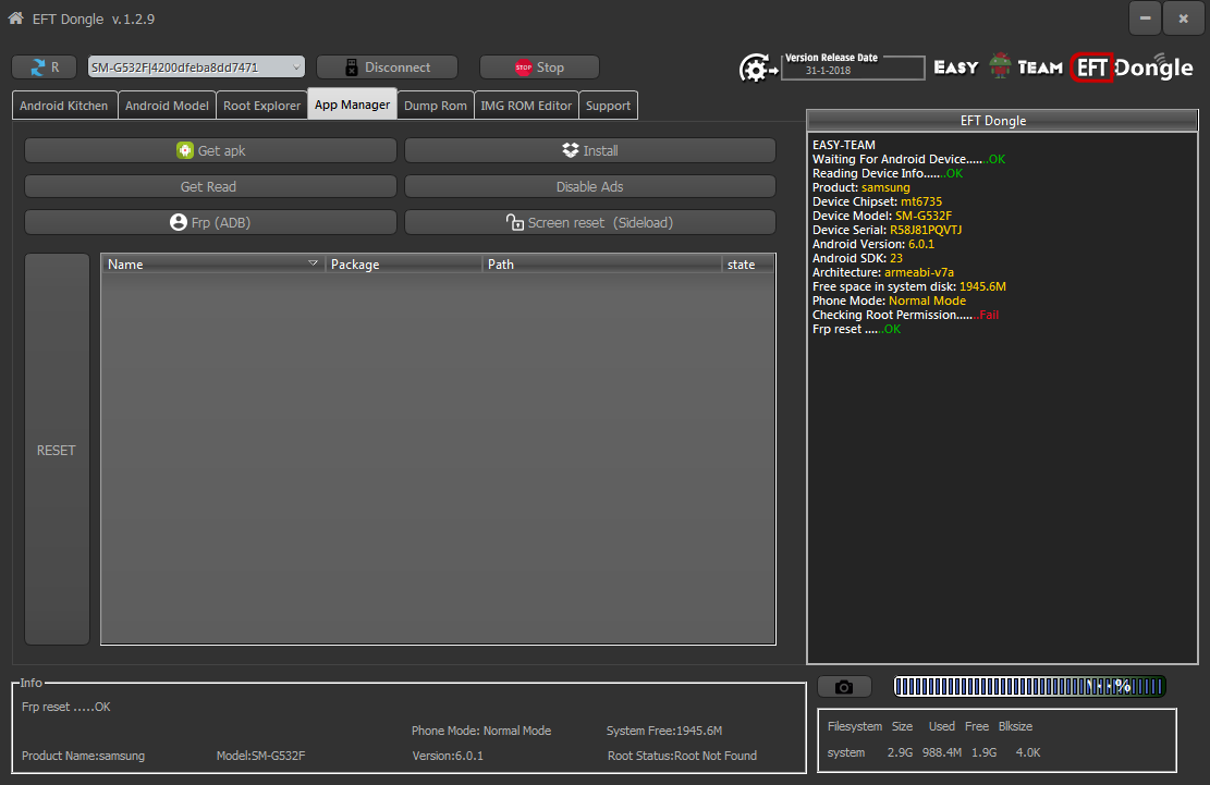 EFT Dongle Success Reports (calmsystem)
