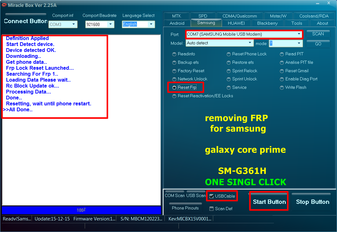 ����� ��� ��������� FRP ������ ������ ��� ����� SM-G361H �����