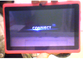 ���� �� ��� ���� connect tablet