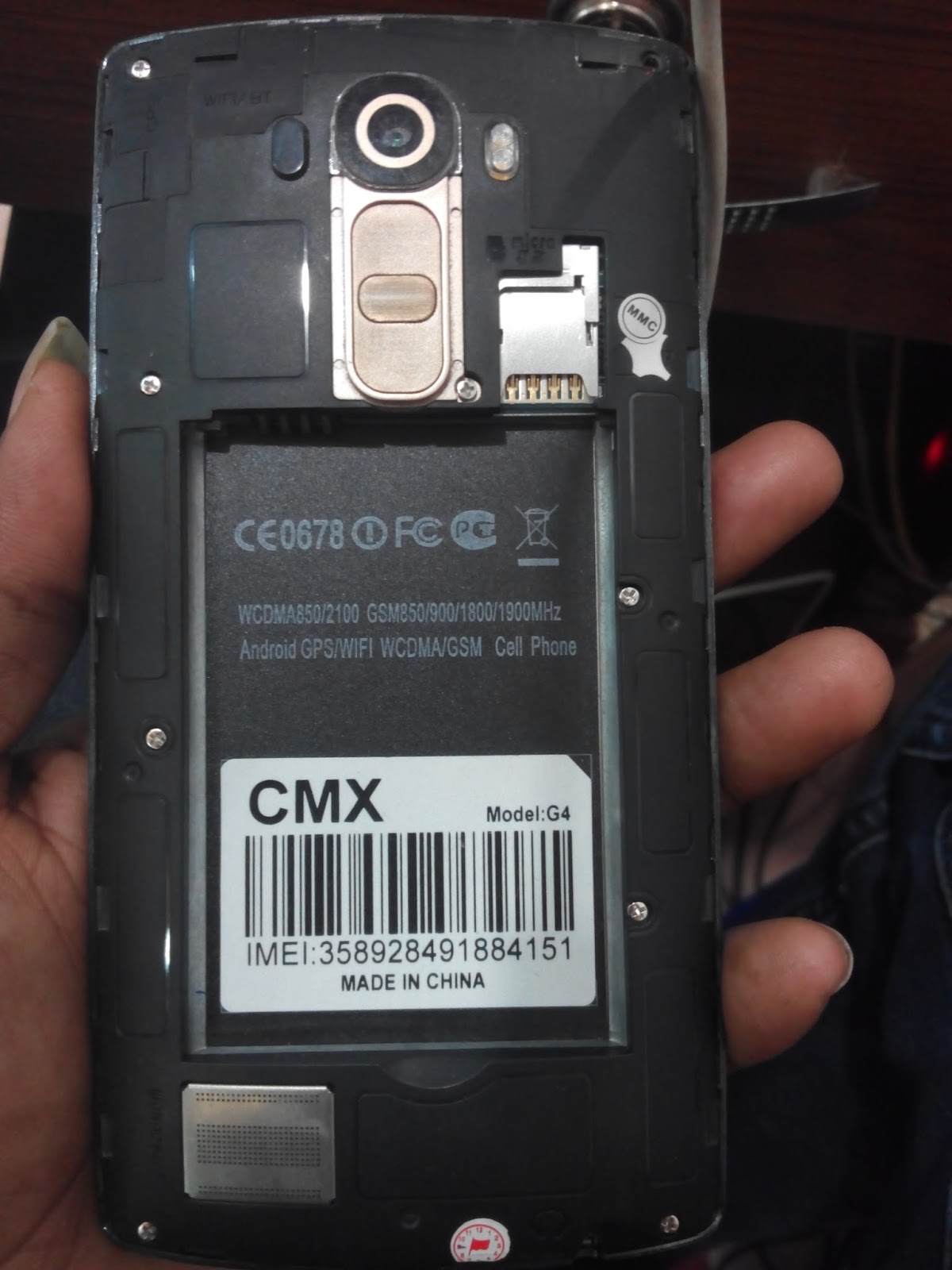 فلاشة CMX G4 MT6572 فلاشة CMX G4 MT6572