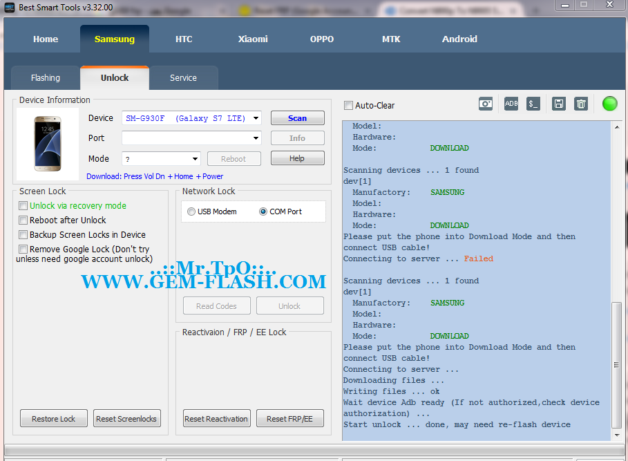 Reset FRP (Google Account) For Samsung SM-G930F Android 6.0.1 Reset FRP (Google Account) For Samsung SM-G930F Android 6.0.1