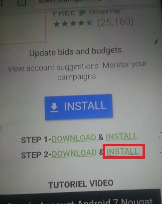 Remove Google Account to HUAWEI P8 lite 2017 android (7