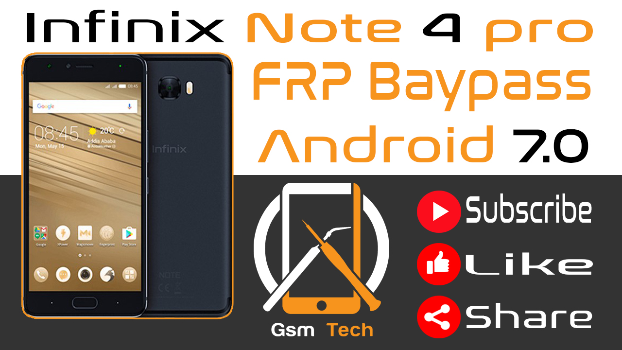   Google    Infinix Note4 Pro  X571   Android 7.0