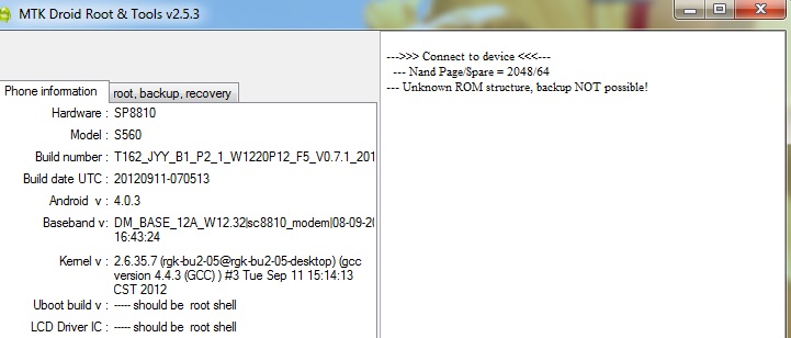 �����  sprd s560