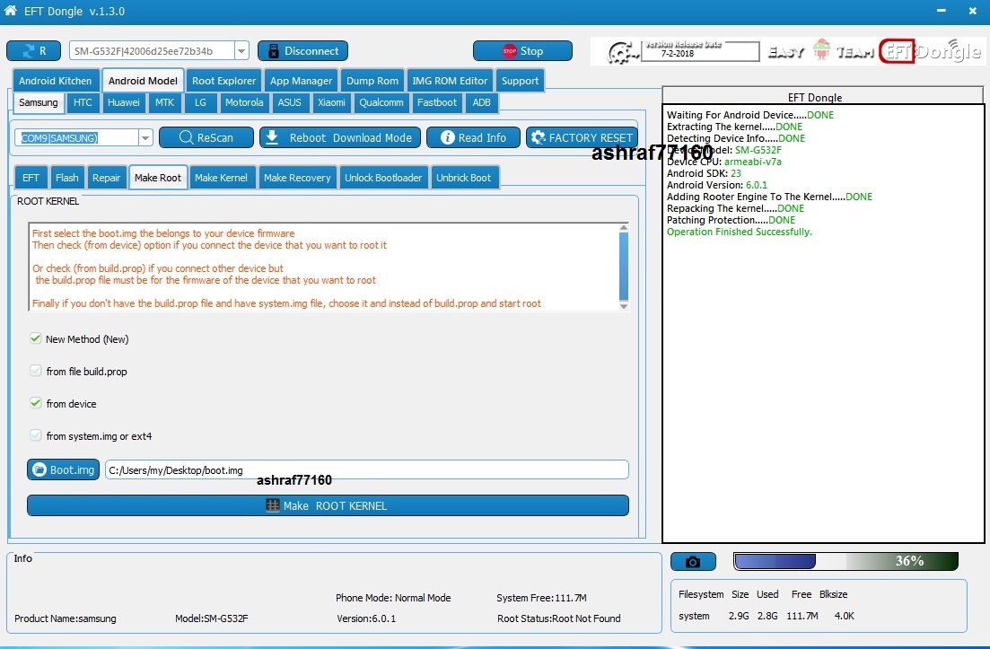 EFT Dongle Success Reports by ashraf77160