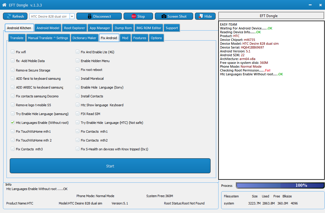 EFT Dongle Success Report redorkurd