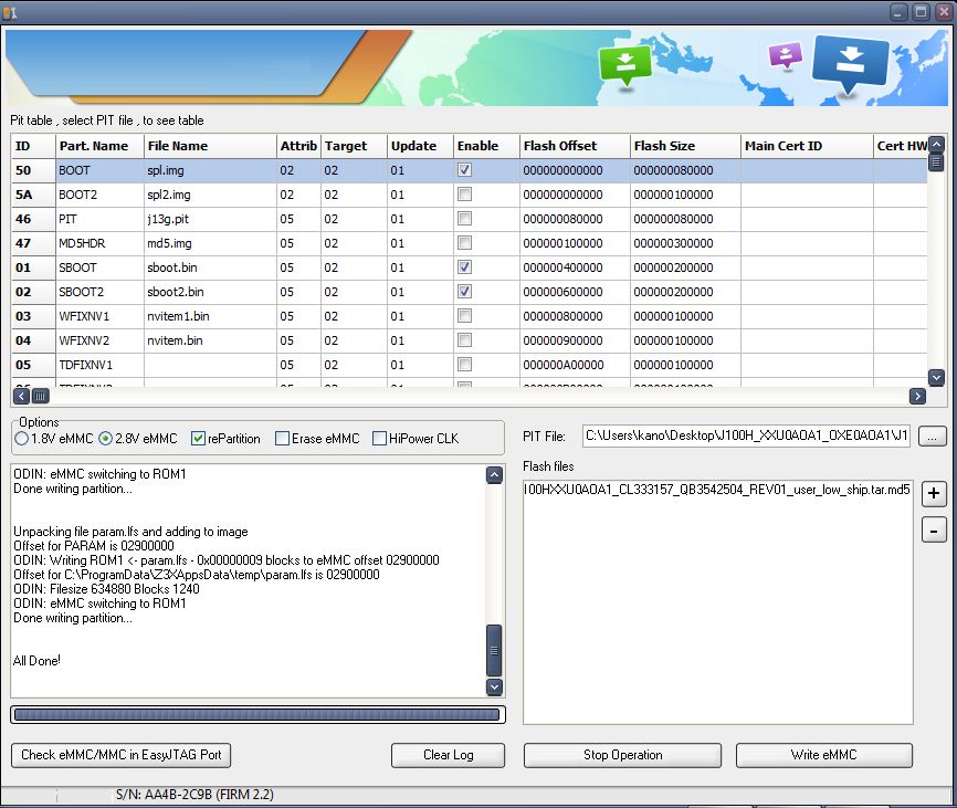 G531h boot