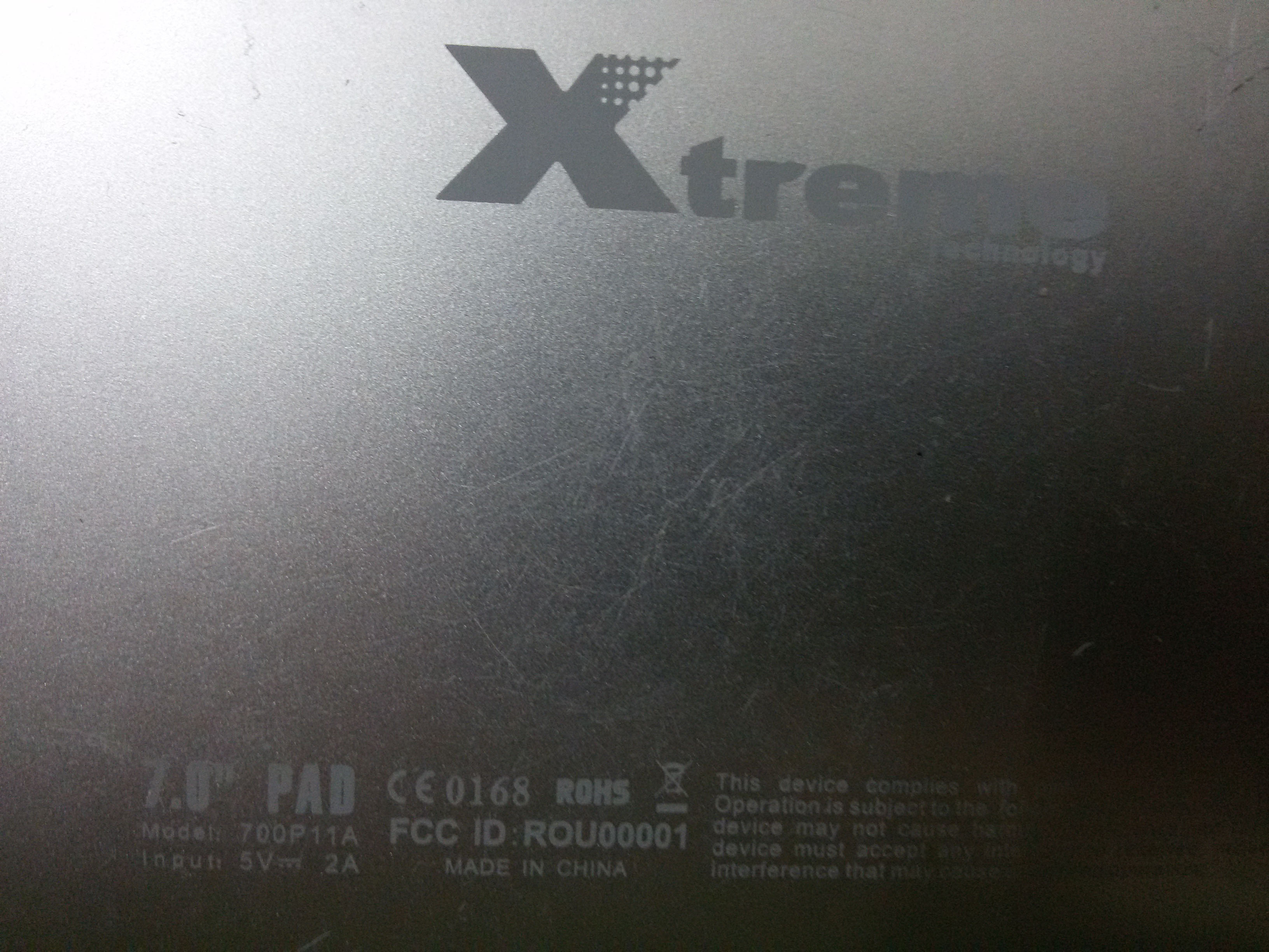تاب xtreme موديل 700p11a معالج rk2906 واقف على الافتتاحية تاب xtreme موديل 700p11a معالج rk2906 واقف على الافتتاحية