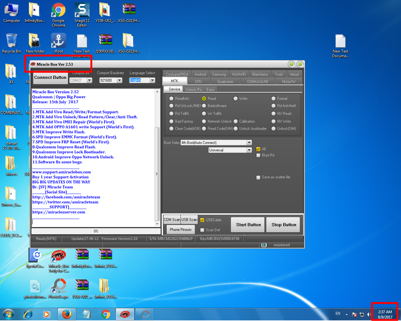 �� ����� ���� �������  fix miracle_box setup  v2.53