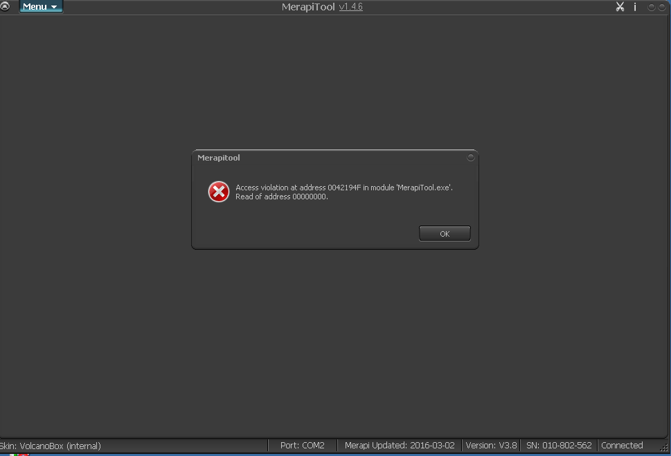 Volcano Merapi 1.4.6 SOLO Update Exclusive Mtk Imei Repair Engine|Fla