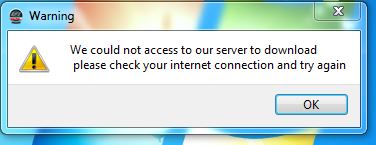 ����� ��� ����� ������� we could not access