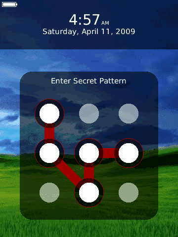  (pattern lock)  android