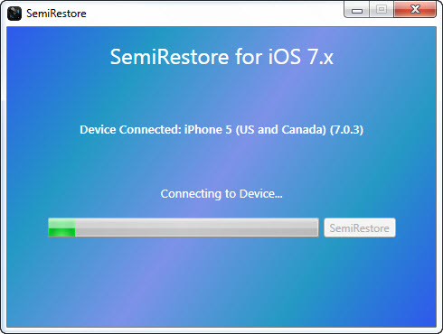 ��� semi restore ������ ��� �� ������
