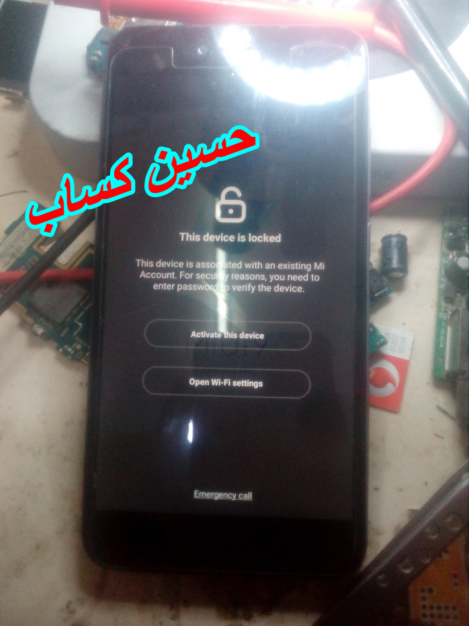 unlock mi account Redmi Note 5A MDG6  