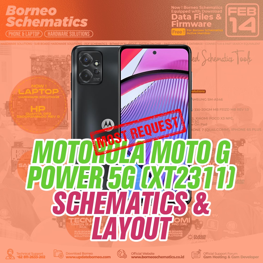 BorneoSchematics Daily Update - SAMSUNG GALAXY A54 5G