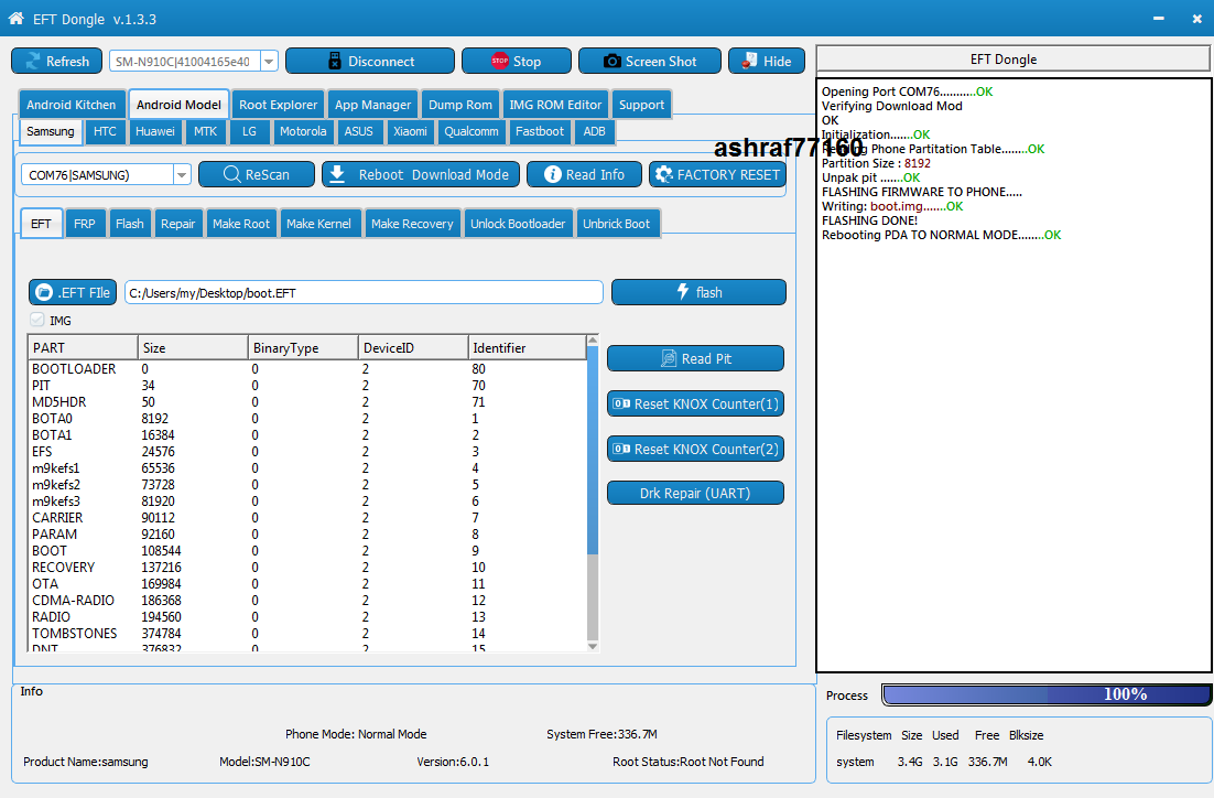 EFT Dongle Success Reports by ashraf77160