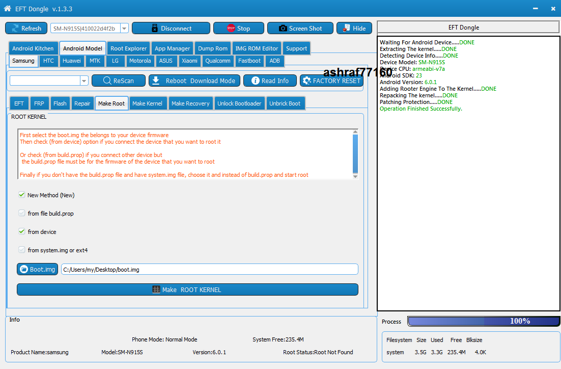 EFT Dongle Success Reports by ashraf77160
