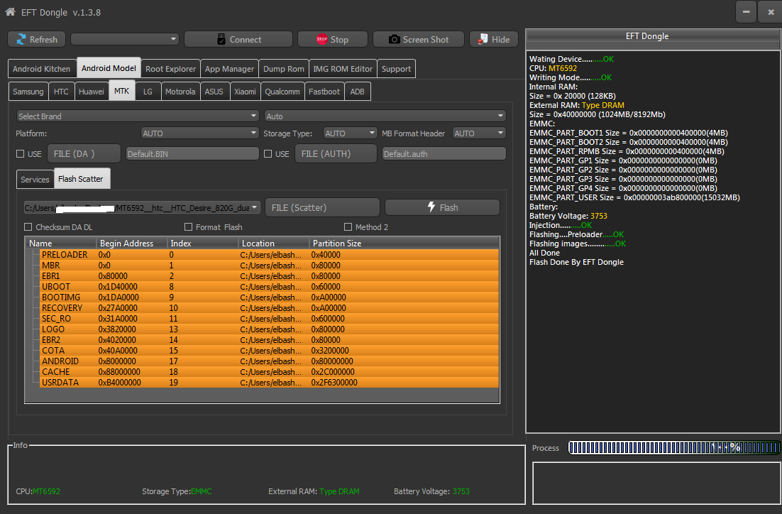EFT Dongle Success Reports (calmsystem)