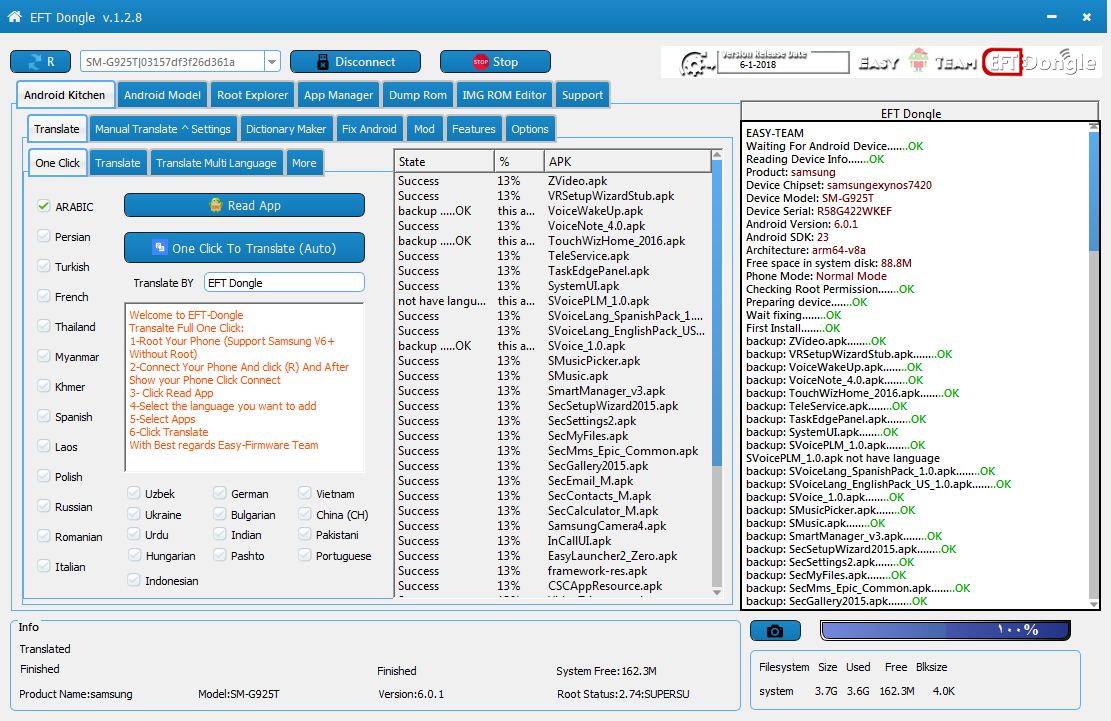 EFT Dongle Success Reports ...MarwanMobile