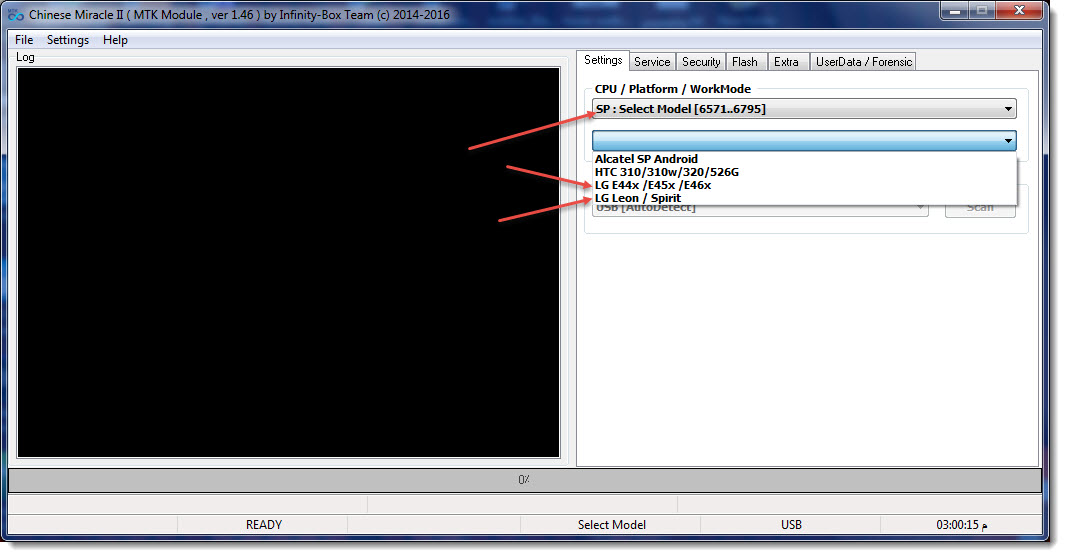 Infinity Chinese Miracle-2 MTK/Mediatek v1.46 - LG E-series support a