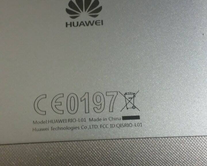 ���� �������� ������ Huawei RIO-L01