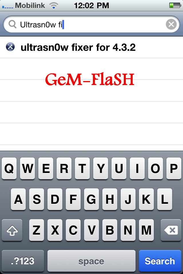 Unlock iOS 4.3.2 On iPhone 4, 3GS With Ultrasn0w Fixer For 4.3.2