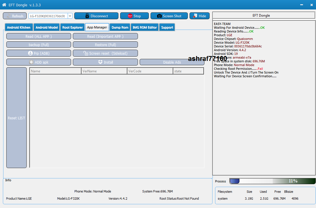EFT Dongle Success Reports by ashraf77160