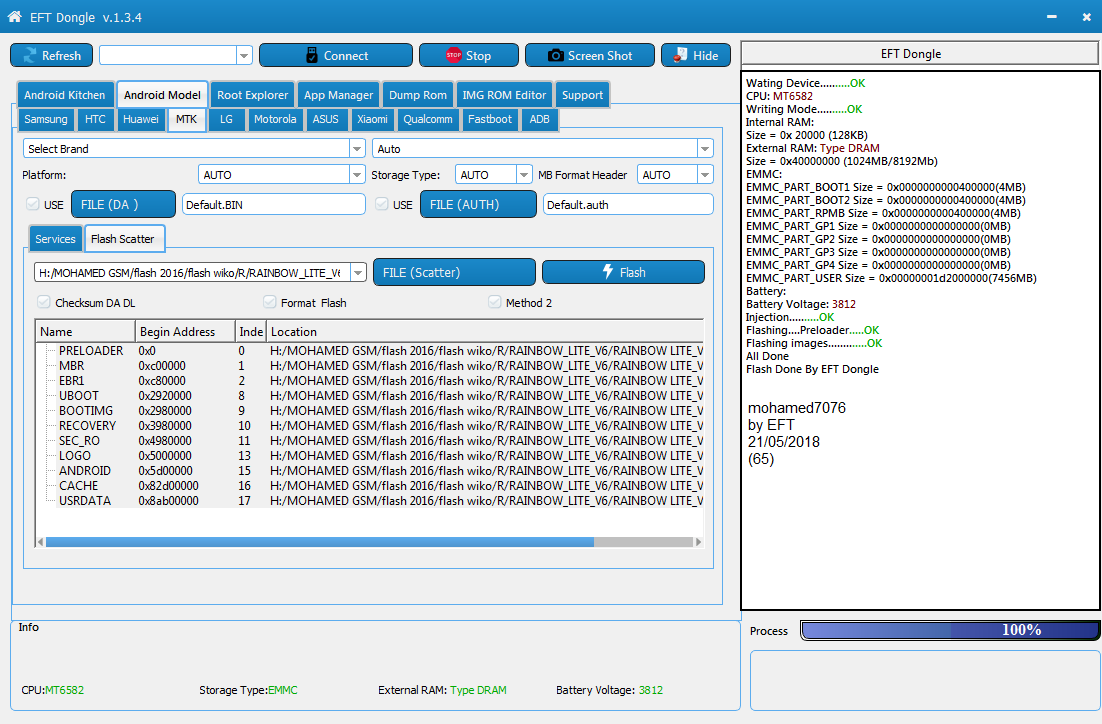 (EFT Dongle Success Reports (mohamed7076