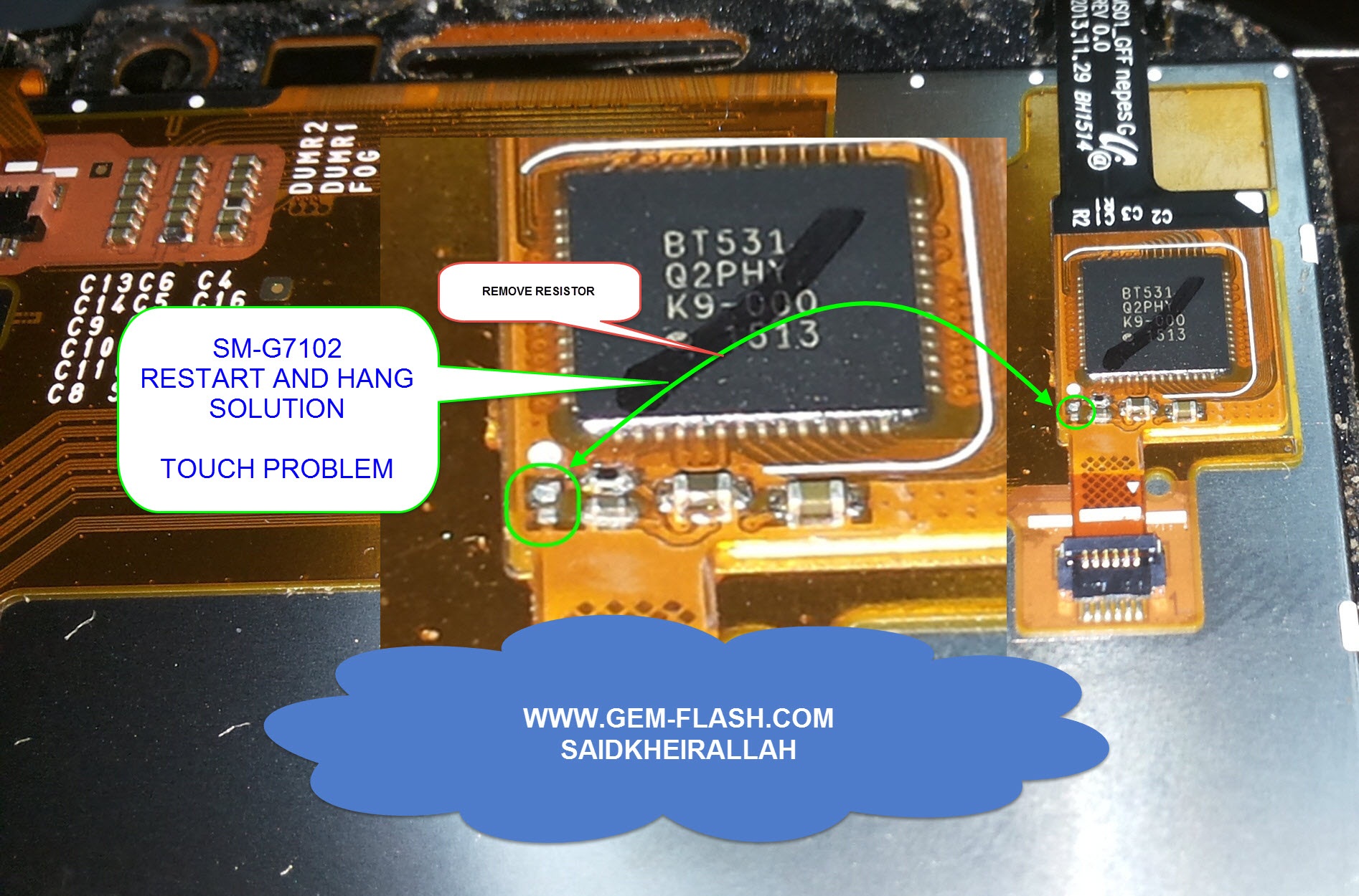 SOLUTION FOR SM-G7102 GRAND 2 HANG AND RESTART PROBLEM