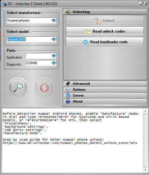 unlcok Bootloader huawei GR5