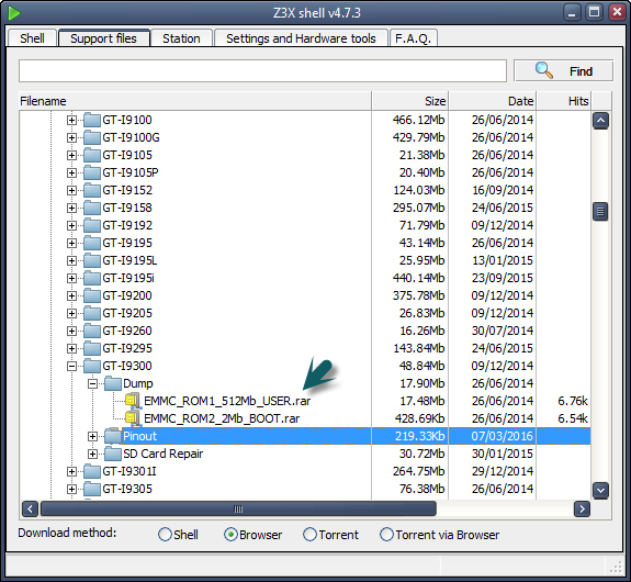 I9300 emmc dump