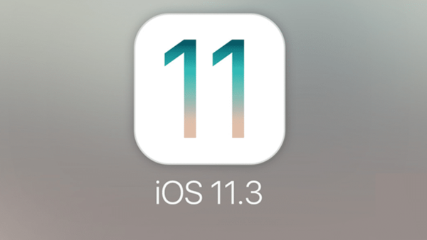   iOS 11.3      