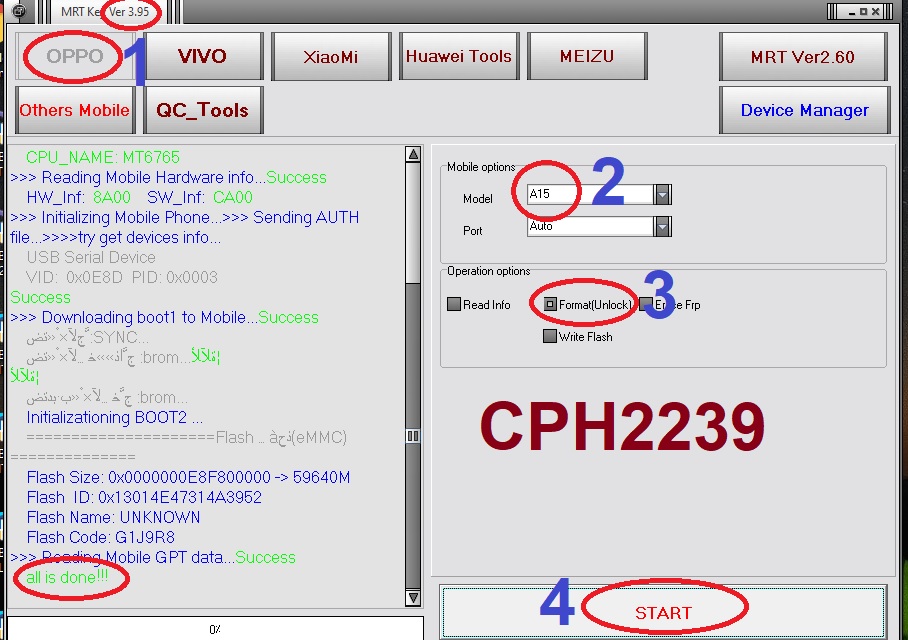 CPH2239 - OPPO A54      MRT