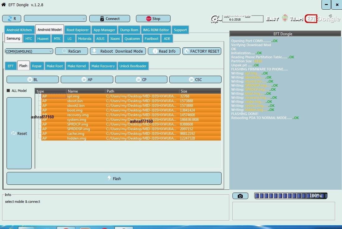 EFT Dongle Success Reports by ashraf77160