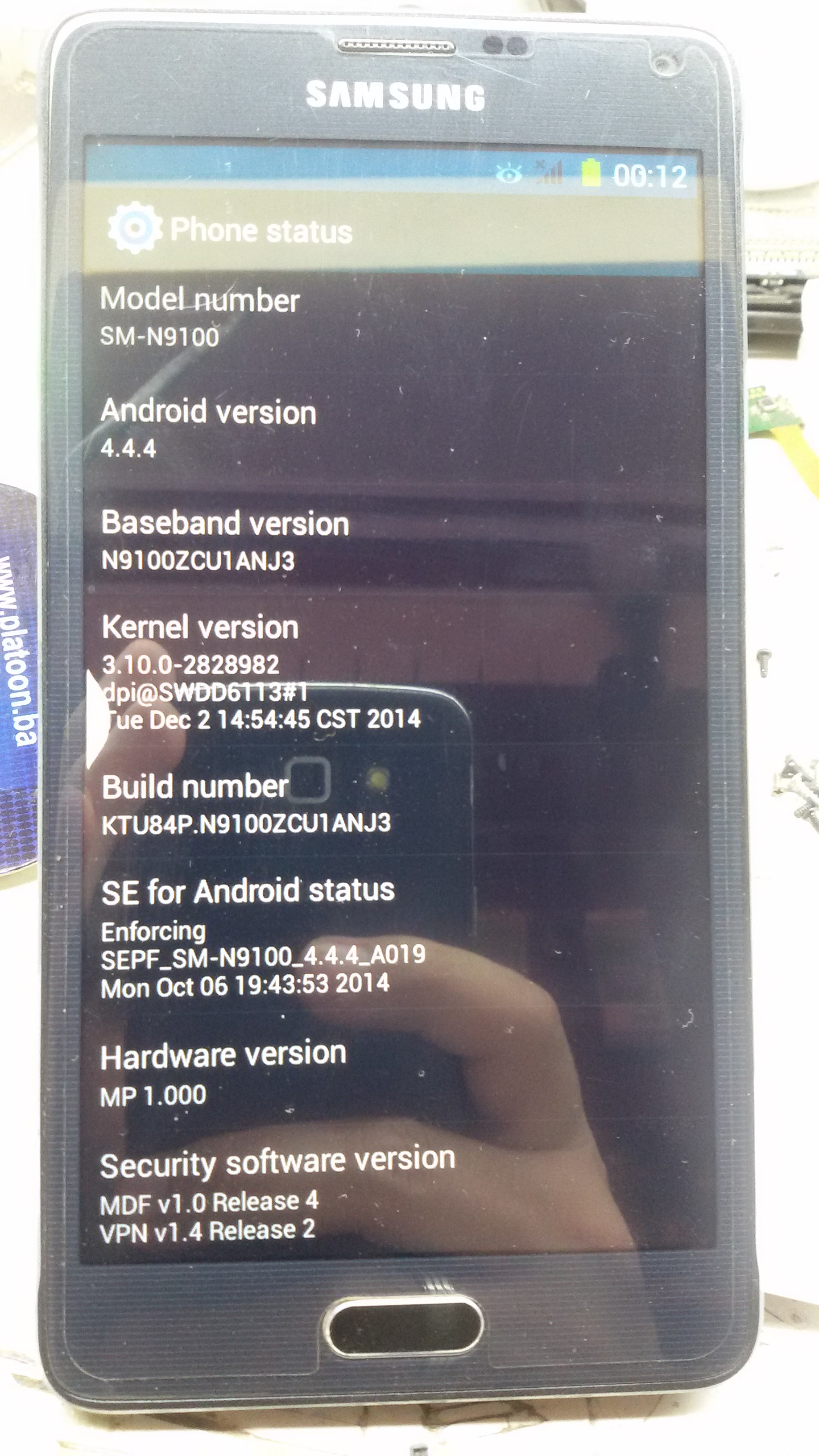 ����� ����� ����� SM-N9100 CPU MT6572