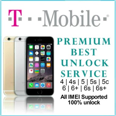 T-Mobile USA - iPhone 4S/5/5S/5C/6/6+/6s/6s+ Premium Service