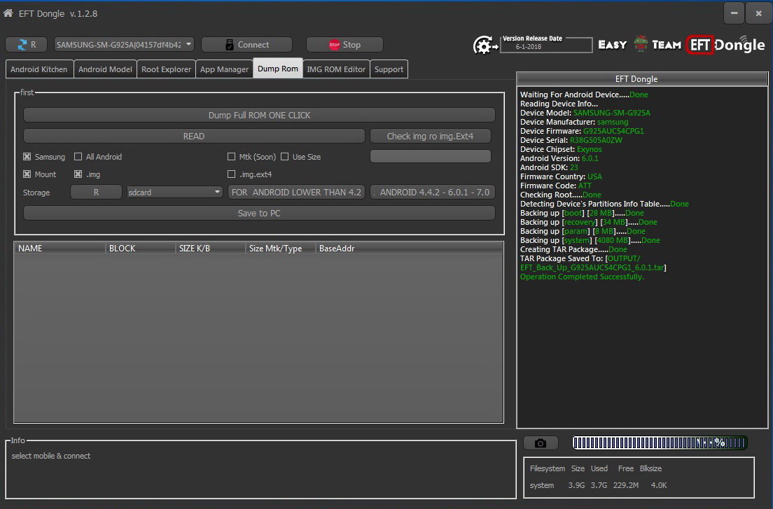 EFT Dongle Success Reports (calmsystem)